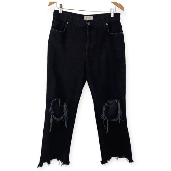 We The Free SZ 28 Maggie Straight Jean in Black - Picture 2 of 7